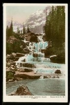Vintage Postcard RPPC Real Photo Giants Steps Paradise Valley Alberta Canada - £11.86 GBP