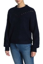 Elodie Open Stitch Pullover Sweater, Navy - £12.90 GBP
