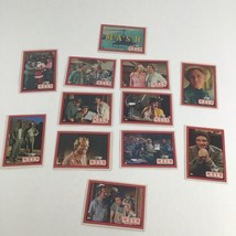 Mash Television Show Collectible 12 Trading Cards Lot Hawkeye Radar Vintage 1982 - £19.42 GBP