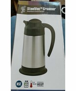 SERVICE IDEAS SSN70 SteelVac Carafe, 0.7 L, NSF, Brushed Stainless/Black... - $395.15 MXN
