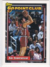 M) 1992-93 Topps Basketball Trading Card - Kiki Vandeweghe #203 - £1.54 GBP