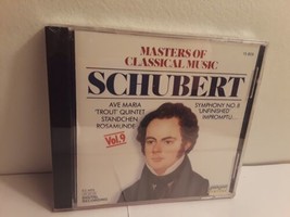 Masters Of Classical Music Vol.9 Schubert (CD, 1988, Laserlight) New - $9.99