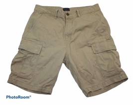 Levis Mens Size 32 Tan Beige Cargo Shorts Excellent Condition - $21.00