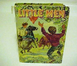 Little Men Louisa May Alcott 1955 Vintage Hardcover Childrens Book ` - £7.12 GBP