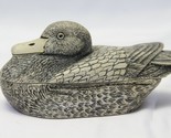 Duck Made in Scotland Trinket Box 5 1/2&quot; x 2 3/4&quot; x 2 1/2&quot; Carving - £30.78 GBP