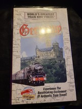 World&#39;s Greatest Train Ride Videos Germany Vhs 1997 - £8.51 GBP