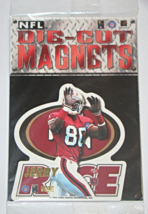 (1996) NFL DIE-CUT MAGNETS - JERRY RICE - $15.95