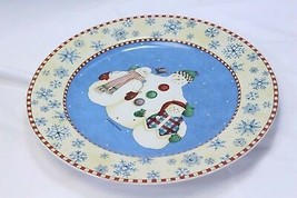 Sakura Debbie Mumm Snowflake Chop Plate Christmas Platter 12.5&quot; - $16.65
