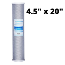Geekpure 20" Big Clear Water Filter Housing for Whole House 4.5" x 20" - $17.24