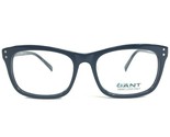 GANT Gafas Monturas G Vincent Navy Azul Cuadrado Completo Borde 50-16-145 - $79.11