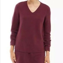 J. Jill Women&#39;s Sweater Wine Over-sized Tunic Size XS - £23.68 GBP