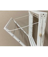 Wall Mounted WOODEN DRYING RACK – Foldable Clothes Rack For Small Spaces... - $198.51 CAD