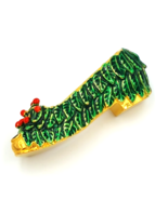 Vintage Metropolitan Museum of Art Christmas Holly Brooch - £43.62 GBP