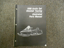 1990 Artico Gatto Cheetah Touring Illustrato Parti Servizio Shop Manuale OEM 90 - £18.35 GBP