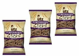 Utz Quality Foods Pumpernickel Sticks Pretzels, 14 oz. (396.6g) Bags - £22.56 GBP+