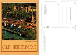 Germany Baden-Württemberg Heidelberg Castle Holy Ghost Church Vintage Postcard - £7.34 GBP