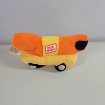 Weiner Mobile Beanie Plush Toy by Kraft Just Whistle 6.5 in Long - $8.99
