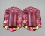 Lot Of 2 Limited Edition Holiday Lip Balm Set Strawberry Cheer Candy Can... - $16.73
