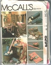 McCalls Sewing Pattern 8294 Sewing Accessories Totes Organizer Bag Case - £9.84 GBP