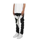 Black And White Leather Pants Men's - $130.00