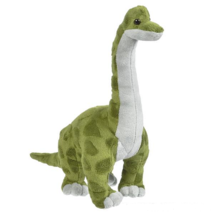 New Brachiosaurus Dinosaur 15 Inch Stuffed Animal Plush Toy Green - £9.40 GBP