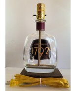 1792 Small Batch Bourbon Liquor Bottle Bar TABLE LAMP Light w/ Wood Base - £43.90 GBP