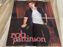 Robert Pattinson Taylor Lautner teen magazine poster clipping Twilight Pix Dream - £3.99 GBP