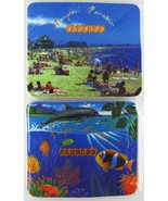 Vintage NOS Florida Beach Mousepad Lot of 2, Beach Underwater Fish Sunba... - £6.93 GBP