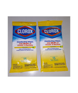 Clorox Disinfecting Wipes (Twin Pack) Travel Pack 15ct Lemon Scent Trave... - £9.68 GBP