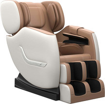 Real Relax FullBody ZeroGravity Shiatsu Bluetooth Heat Foot Roller Massage Chair - £503.49 GBP