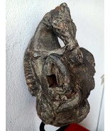 1700&#39;s ancient old wooden hand carved rare horse figurine figure - €240,13 EUR