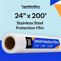 Stainless Steel Protection Film 24"x200' Appliances/Metal Surfaces Self ... - $38.56