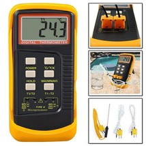 6802 Ii Dual Channel K Type Digital Thermocouple Thermometer Measurement... - £31.45 GBP