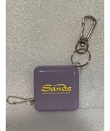 Sands Casino Hotel Atlantic City Tape Measure 1.75&quot; Keychain *NEW* DTC - £7.83 GBP