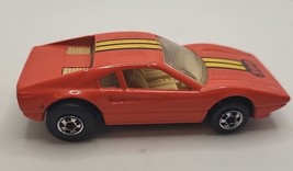 1977 Hot Wheels Ferrari 308 Turbo Diecast Car Mattel Orange - $11.87