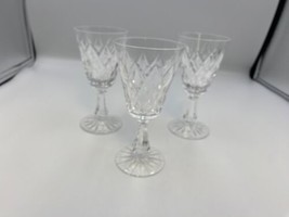 Set of 3 Waterford Crystal KINSALE White Wine Glasses - $139.99