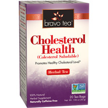 Bravo Herbal Tea Cholesterol Health 20 Tea Bags Maintain Normal Levels N... - $6.93