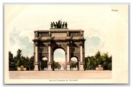 Arc De Triomphe Paris France UNP UDB Postcard C19 - £2.29 GBP