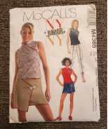 McCall&#39;s NY Junior Sewing Pattern #M4365  JA sizes 3/4  5/6 7/8 9/10 - £10.07 GBP