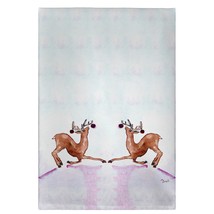 Betsy Drake Dancing Deer Guest Towel - £27.21 GBP