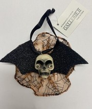 Joe Spencer Gallarie II  Halloween Ornament Bat Skull - £7.72 GBP