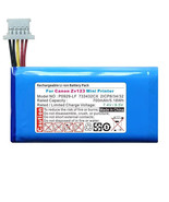 P0929-LF 733432CX Battery For Canon ZV123 Portable Mini Printer B199 Rep... - $59.99
