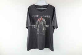 Vintage 2007 Mens XL God of War Playstation 2 Video Game Promo T-Shirt Gray - £312.86 GBP