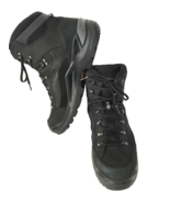 Lowa Renegade GTX Men&#39;s Mid Wide Boots Black Gore-Tex Trail Hiking size 13 - £134.53 GBP