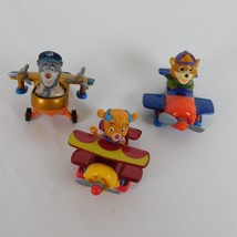 3 Disney Talespin Diecast Plane Mcdonalds Happy Meal Toy 1989 Baloo Kit Molly - £7.69 GBP