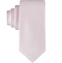 Calvin Klein Mens Regular fit Tie Necktie One Size Light Pink Solid CK21... - $184.01 MXN