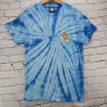 Santa Cruz Shirt Adult Small Blue Short Sleeve Skateboarding Tee Tie-Dye Flaw - £12.46 GBP