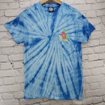 Santa Cruz Shirt Adult Small Blue Short Sleeve Skateboarding Tee Tie-Dye Flaw - £12.51 GBP