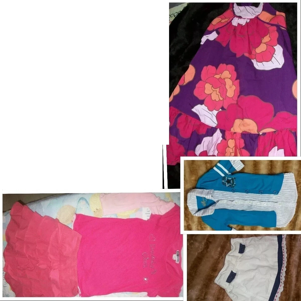  LOT Size 5 Years CLOTHES LOT FALL/SUMMER SHIRTS SHORTS SKIRTS DRESS - $24.99