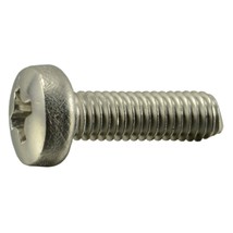 3mm-0.5 x 10mm A2 Stainless Steel Coarse Thread Phillips Pan Head Machine Screws - $12.34+